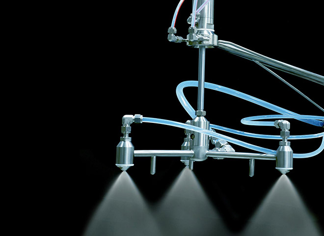 chandelier Spray/Liquid-Delivery System